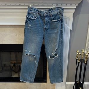 Zara blue jeans